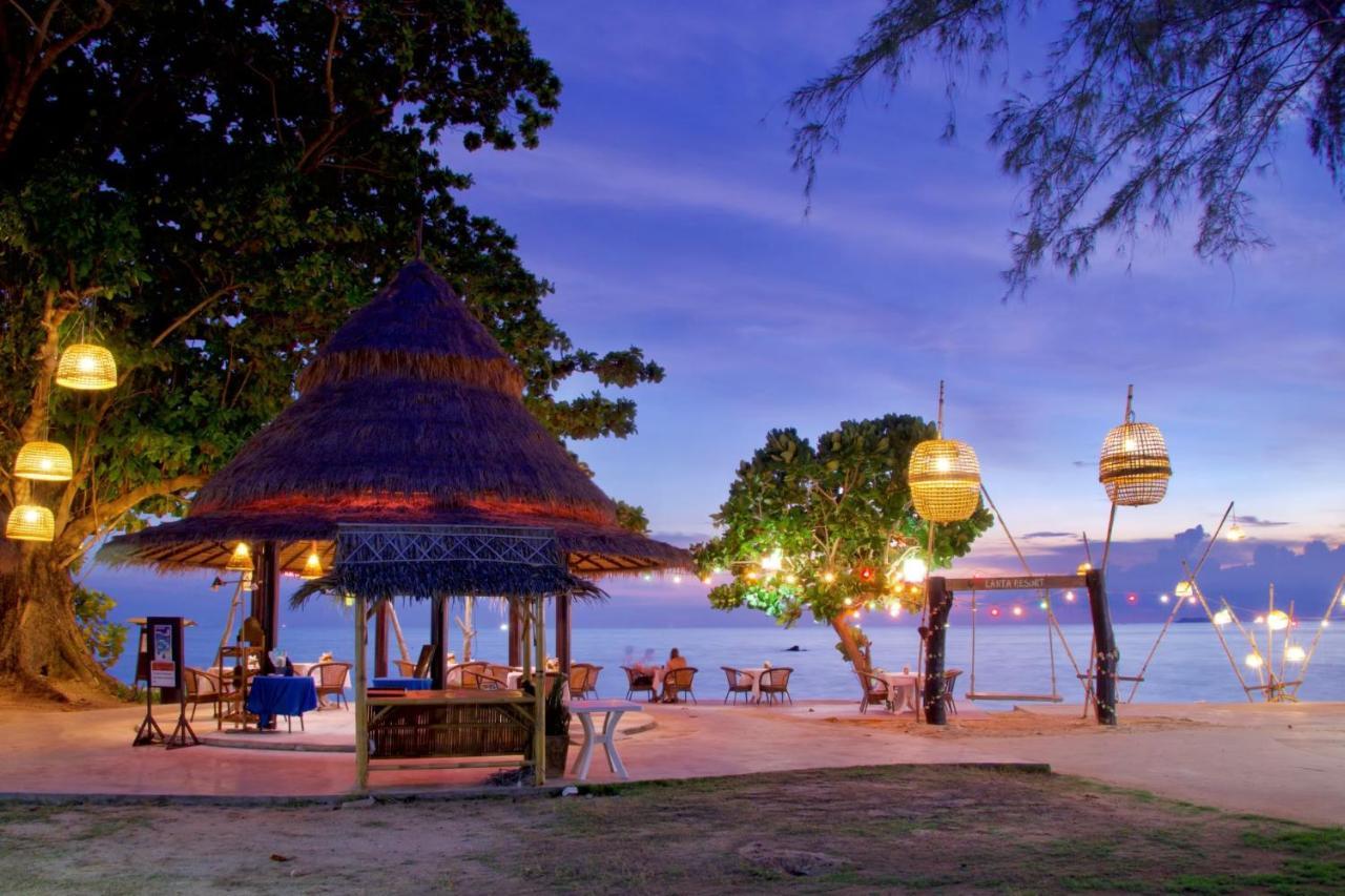 קו לנטה Beach Bungalow At Lanta Resort מראה חיצוני תמונה