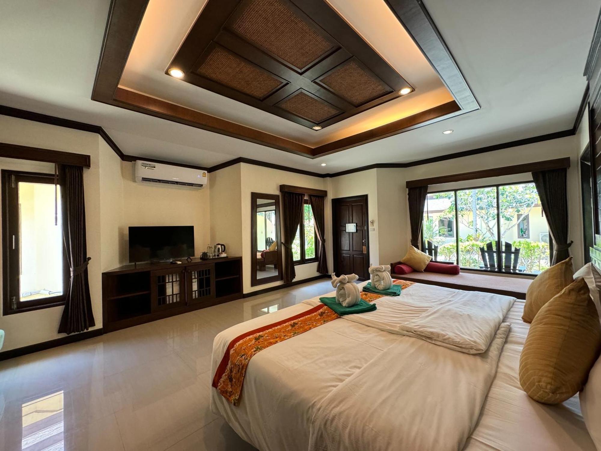 קו לנטה Beach Bungalow At Lanta Resort מראה חיצוני תמונה