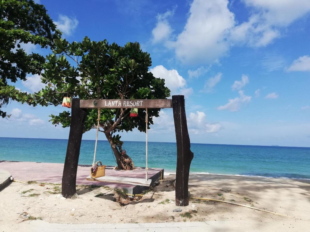 קו לנטה Beach Bungalow At Lanta Resort מראה חיצוני תמונה