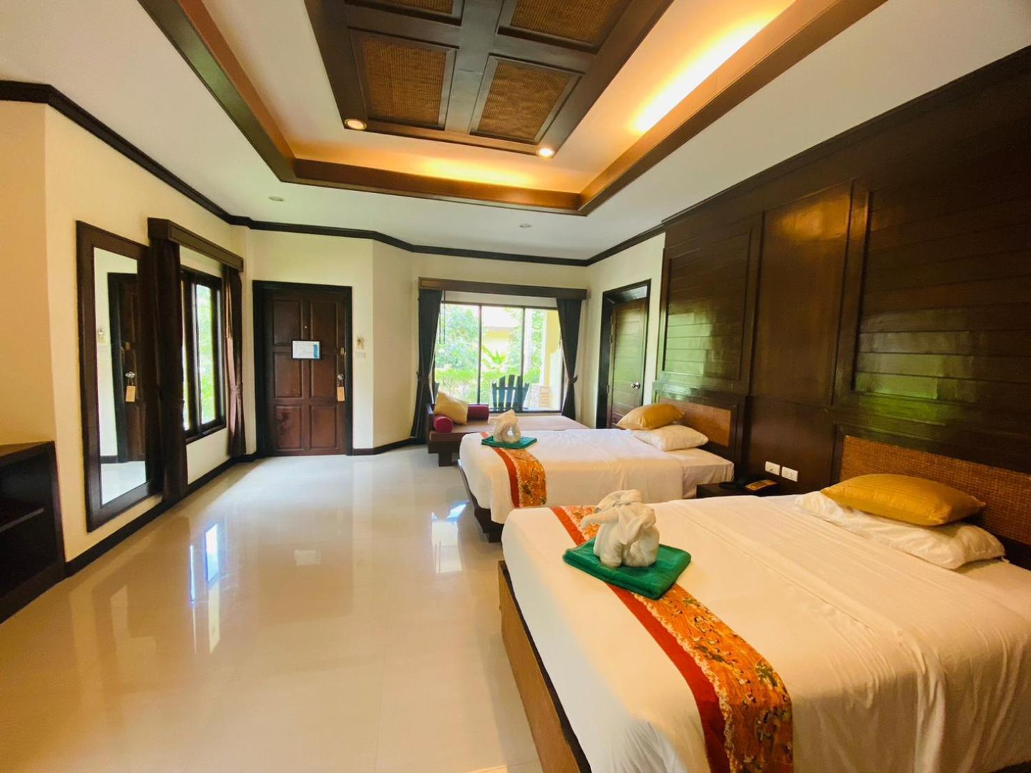 קו לנטה Beach Bungalow At Lanta Resort מראה חיצוני תמונה